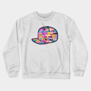 Money Hat 2 - Neon Dollar Sign Crewneck Sweatshirt